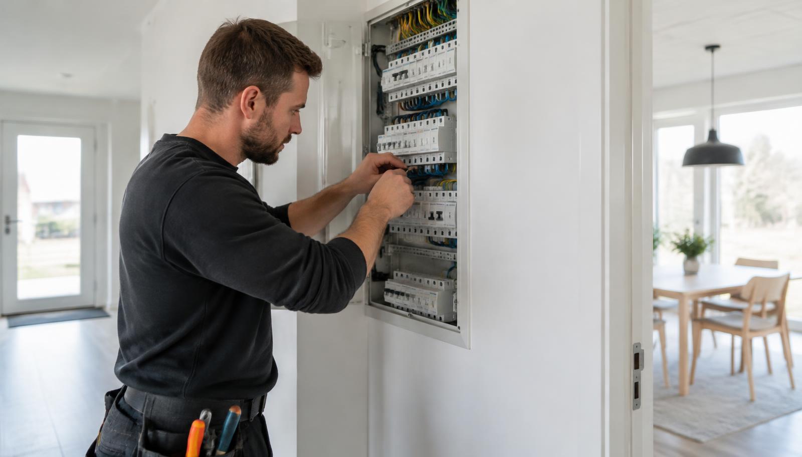 Elektriker – fagperson i arbeid